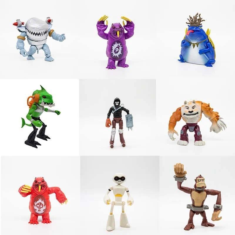 Teenages Mutants Ninja Turtles Movie Version Michelangelo Donatello Movable Joint Action Figure Model Toys Collect Ornaments popular