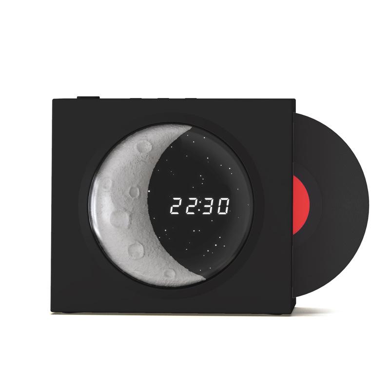 Retro vinyl record player Bluetooth speaker, starry sky light music Bluetooth speaker, creative home desktop speaker