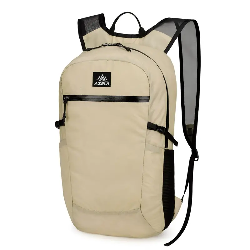 AZELA Foldable Waterproof Backpack Lightweight Portable Sports Daypack Water Resistant Travel Cycling Hiking Gym Bag Multiple Colors Day pack For Men Women Outdoor Running Camping