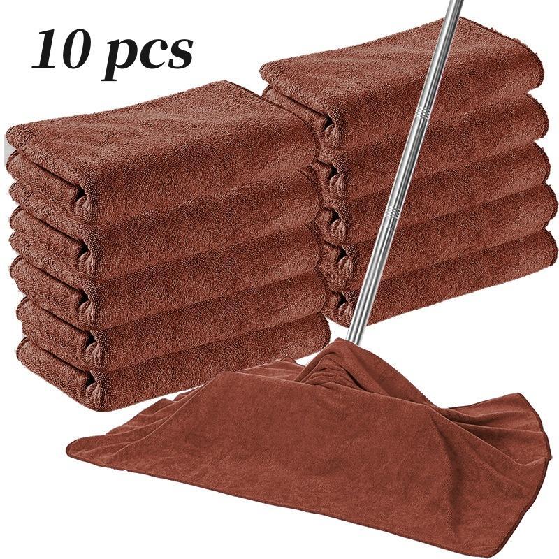 8/10/12 Pack Microfiber Towels, Reusable Kitchen Cleaning Towels, Soft Absorbent Car Wiping Cloths, Car Wash Microfiber Towel, Durable & Eco-Friendly