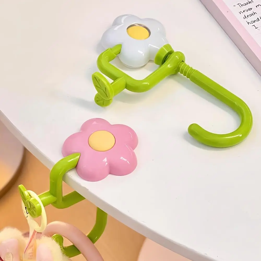 Strong Load-bearing Desk Side Backpack Hook, Nail Free and Non Damaging, Movable and Adjustable, Office Bag Hanging Artifact, Multifunctional Utility Hooks