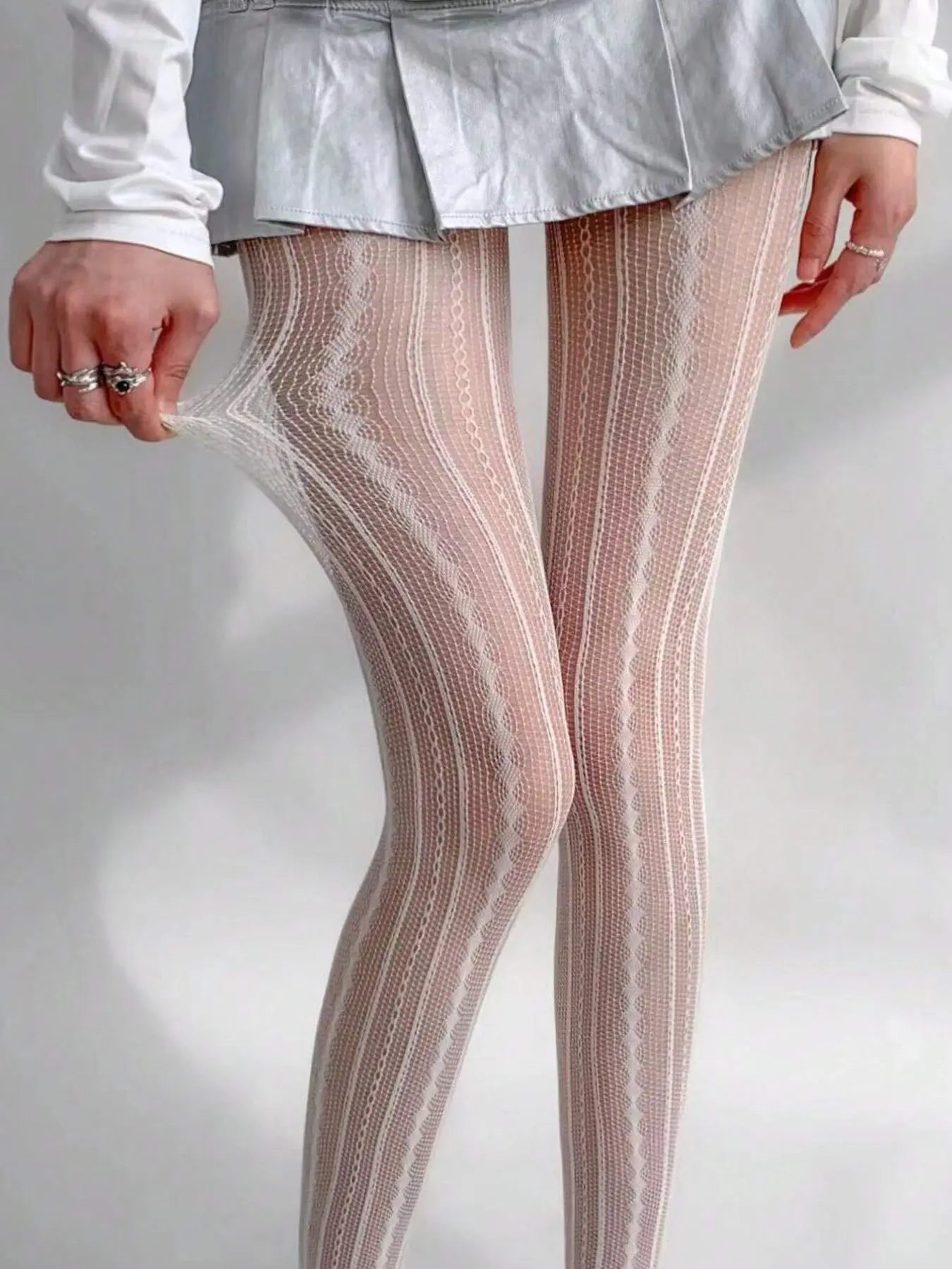 Women's Unique Mesh Socks, Thin Stockings, Perfect for Daily Wear, Suitable for Various Parties and Holidays
