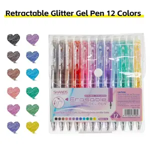 Magic Erasable Gel Pen Set Medium Point with Eraser, For Planner Student Nurse Teacher Artist Daily & Educational Use | TiktokShopSpringGlowUp RefreshedLook