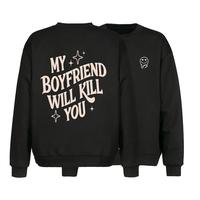 my bf Black sweatshirt