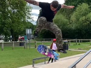 Skateboards for Beginners Adults Youths Teens Kids Girls Boys 31 Inch Pro Complete Skate Boards 7 Layer Canadian Maple Double Kick Concave Longboards