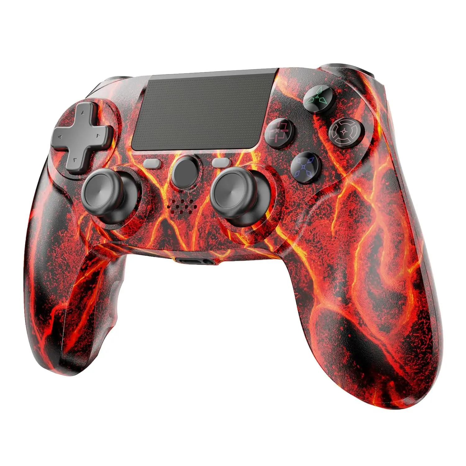 Controller for PS-4, Compatible PS-4/PC-Magma Red