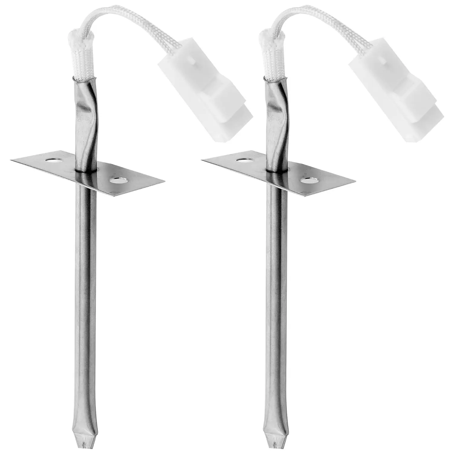 Stainless Steel Oven Temperature Sensor (2 Packs) - Compatible with Frigidaire, Kenmore Ranges, Replaces PS12724046, PD00052458, AP6888260, 316217008, 316233903, 4929364