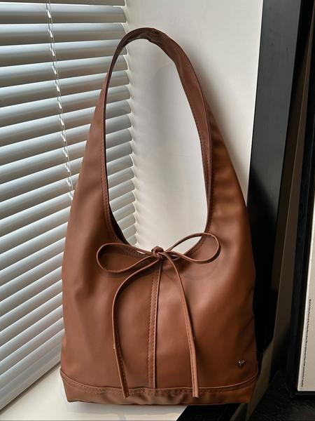 Chic Commuter Women Bag, Casual Versatile Bow Design, Shoulder Tote Bag for Work and Leisure, Office Work Bag, Perfect for Everyday Use