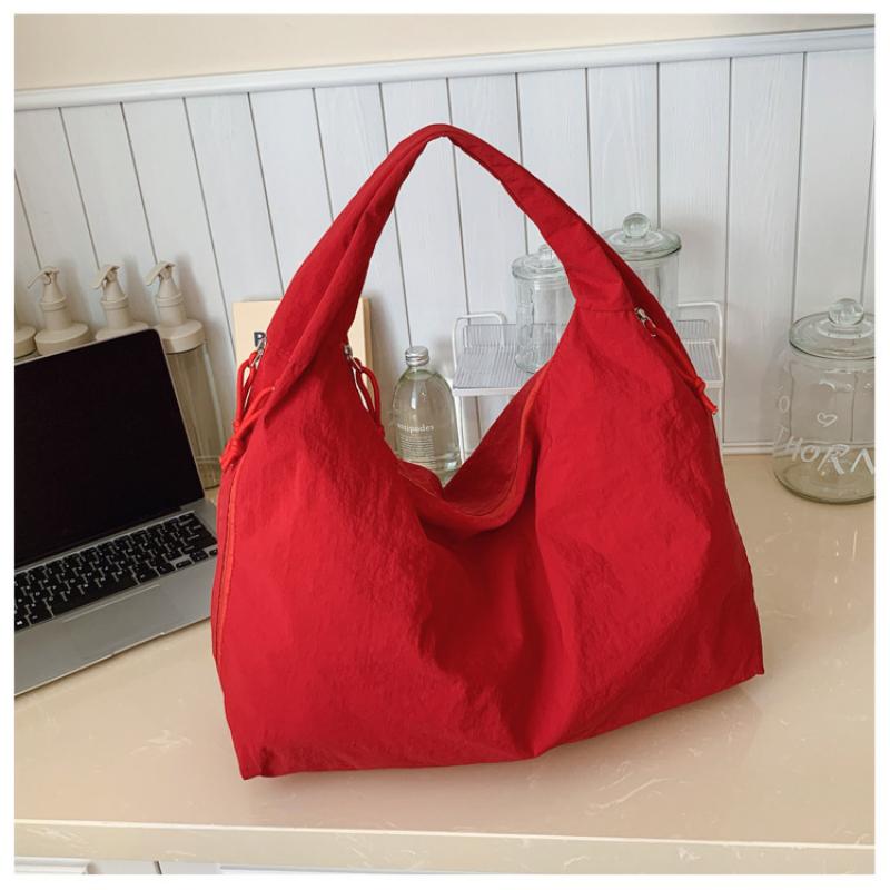 Large Capacity Popular Temperament Armpit Bag Nylon Cloth Shoulder Retro Handbag For Women
