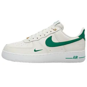 Nike Air Force 1 Malachite Low-Top Sneakers for Men – White and Malachite Green Verifiable, with credentials and supporting global authentication