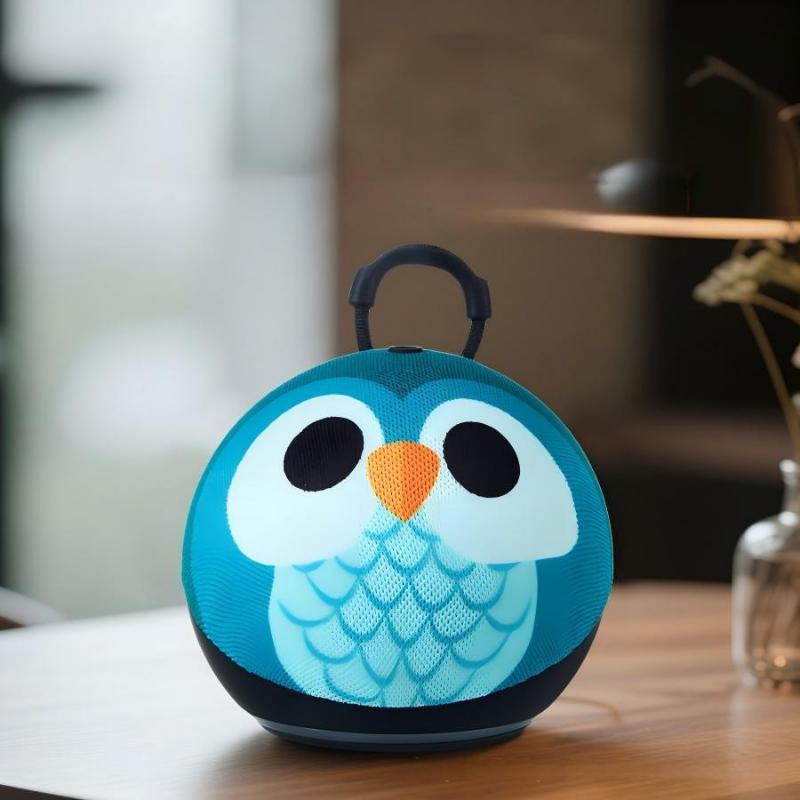 The new generation of outdoor speakers, outdoor wireless, mini portable design, with RGB lighting effect, built-in subwoofer, for enhancing audio experience, suitable for home environment..