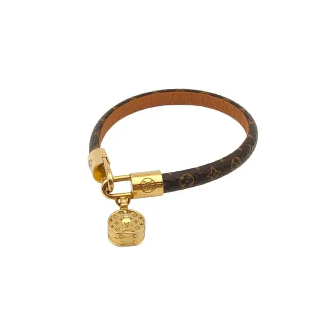 Pre-owned 【TIANA】LOUIS VUITTON Bracelet PVC,AlloyP245723175