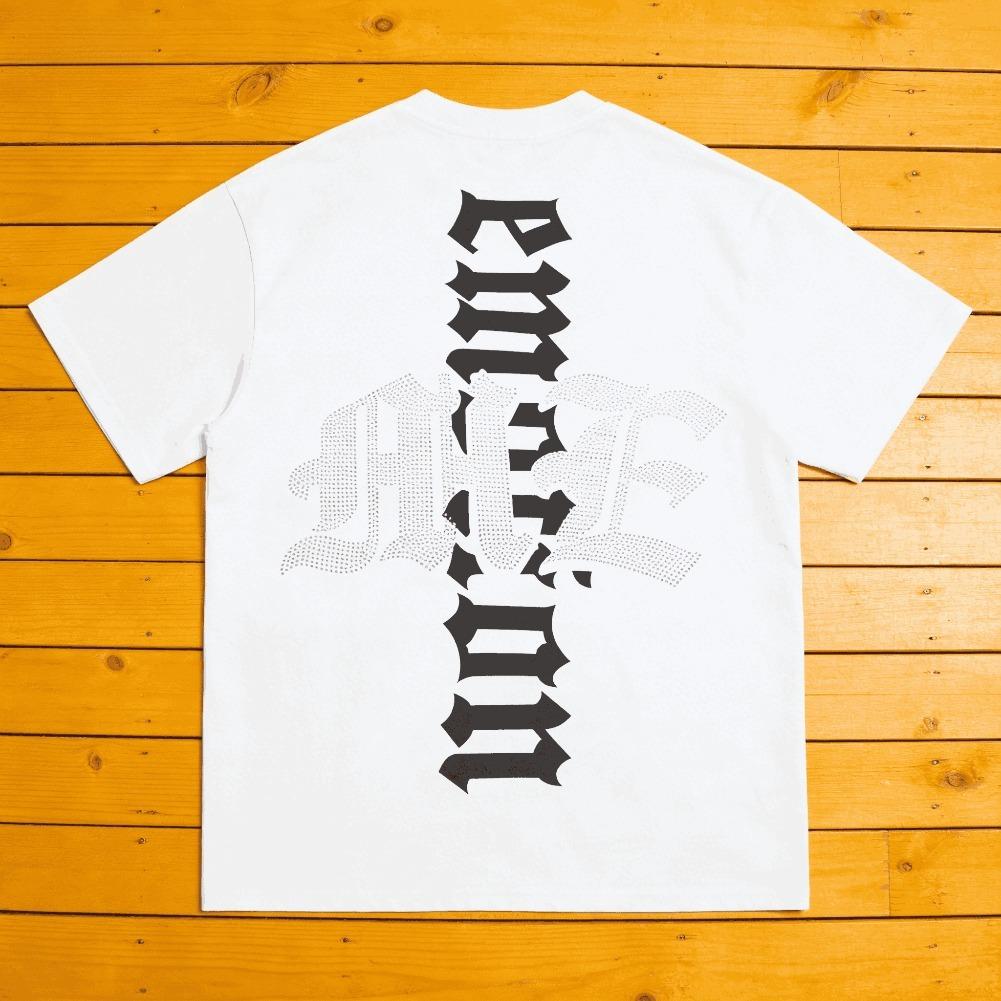 MIXED EMOTION Rhinestone Short Sleeve Black Mens Tshirts Streetwear Cotton Loose Round Neck Top Tees Oversized Unisex Y2K Graphic Casual Outdoor Summer Trendy Fashion MIXED EMOTION Rhinestone Short Sleeve Black Mens Tshirts Streetwear Cotton Loose Round Neck Top Tees Oversized Unisex Y2K Graphic Casual Outdoor Summer Trendy Fashion