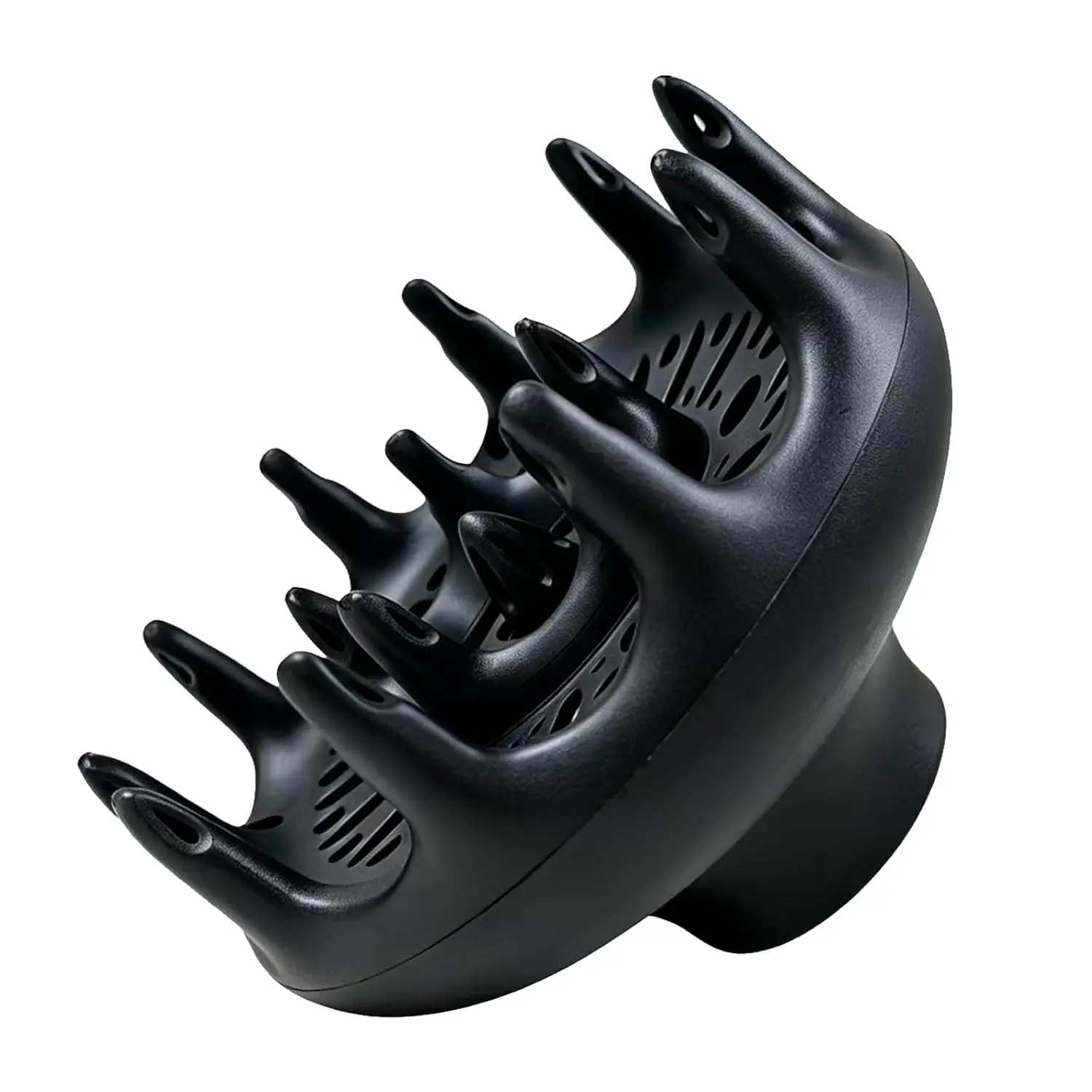 Orchid Hair Diffuser, Hair Dryer Attachment, 1.7-1.8 Inch Nozzle, Suitable for Curly and Wavy Hair, Softness and Control, Single Item