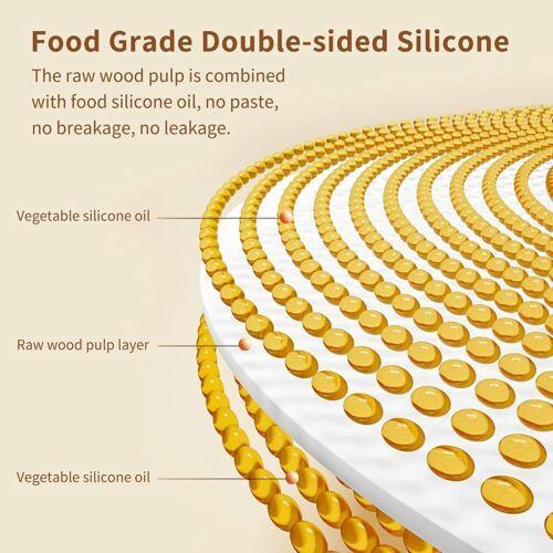 Food Grade Air Fryer Liners 100 pcs Disposable Paper Liner for Baking Roasting Microwave Easy To Clean Round Cookware Utensils