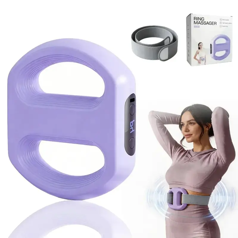 2026 New Cordless Fascial Ring, Muscle Recovery Device, Upgraded Adjustable Strap, Wireless Charging Design for Full-Body Muscle Recovery, Portable Massager, Thoughtful Gift for Parents