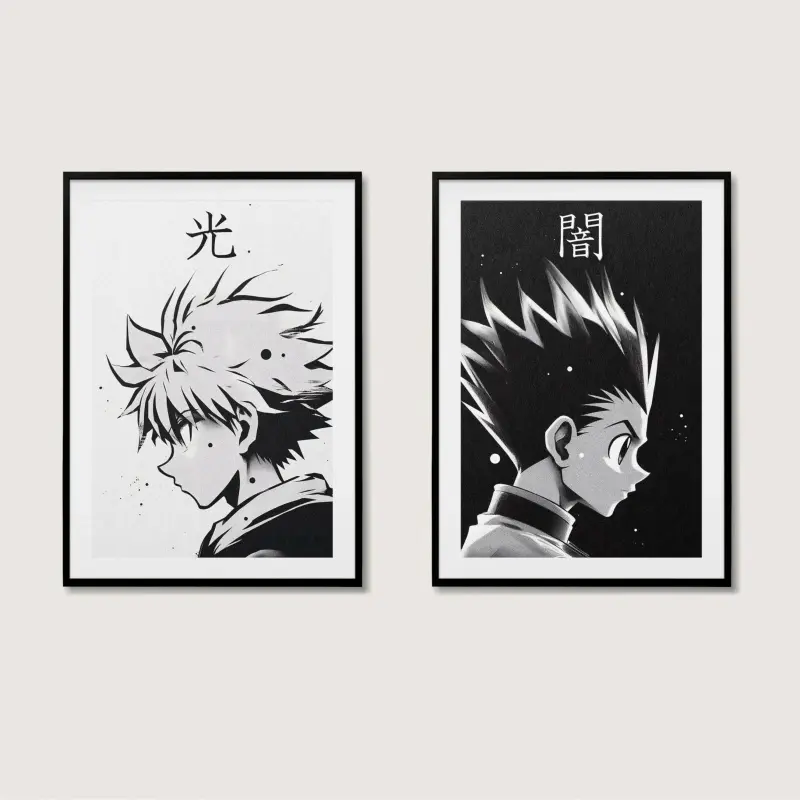 Hunter X Hunter Kurapika Print Poster – Japanese Manga Poster Anime Poster Yoshihiro Togashi Hunter Wall Art Wall Decor.