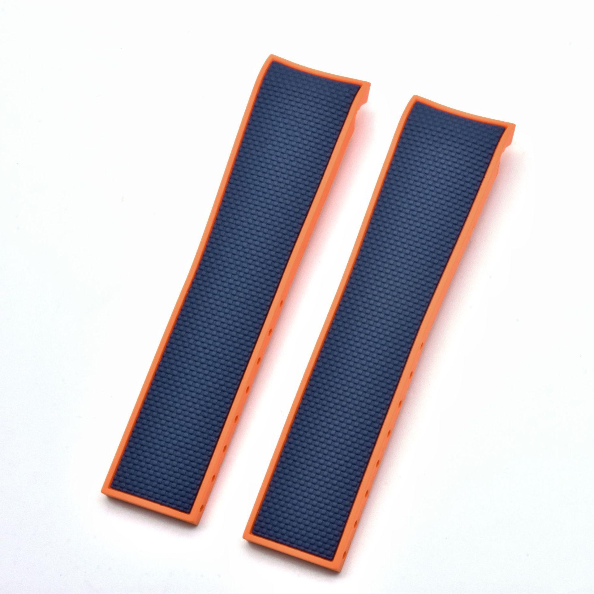 Suitable for Longines Conquest diving series liquid silicone watch strap