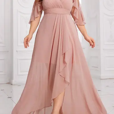 formal dresses to hide stomach How in Prom giallo