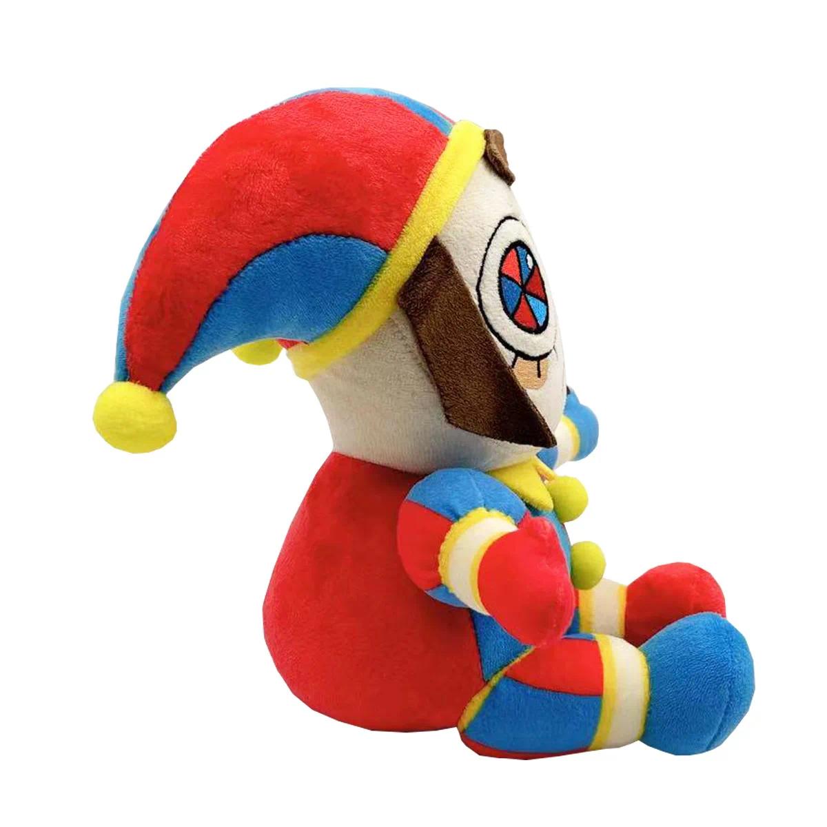 The Amazing Digital Circus Pomni Jax Plush Toy Anime Cute Theater Rabbit Doll StuffedCartoon Clown Christmas Kids Gifts popular