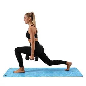 High Density PVC Hanging Exercise Mat – 5mm Thick, Durable Wall Mounted Fitness Mat for Group Fitness, Low Impact Workouts, Gym Use, 71x24 Inch, Black