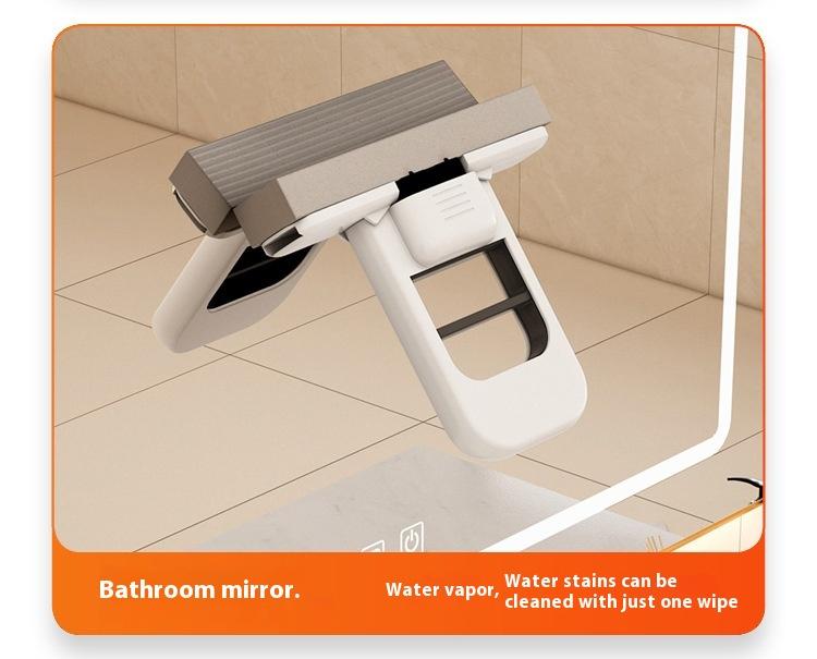 Handheld Mini Foldable Desktop Mop Small Cotton Mops Sponge Cleaning Tool For Bathroom Kitchen Desktop Glass Living Room Car