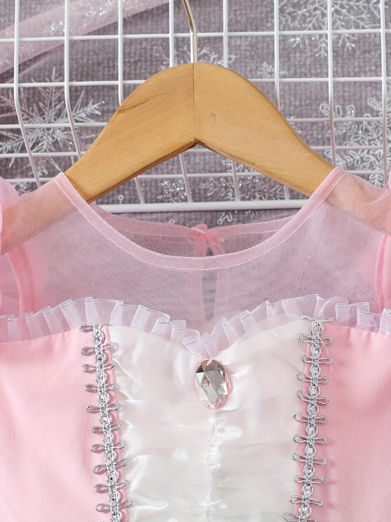 Girl's Fluffy Mesh Ballet Tutu Skirt