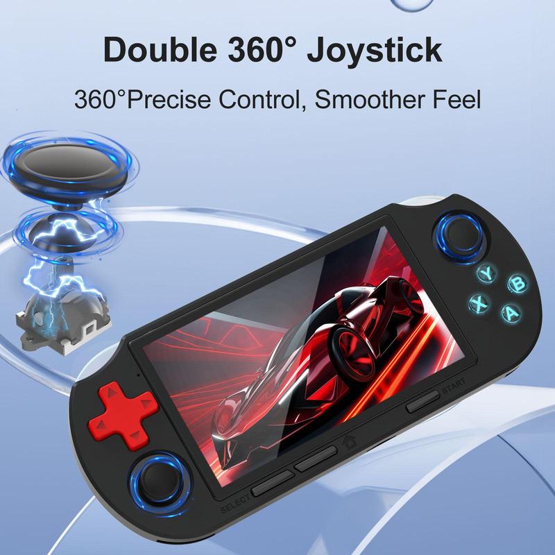 YLW Retro Handheld Game Console, 4.5 Inch IPS Screen Games Machine, Wireless Mini Portable Game Player, Gaming & Consoles for Boy Gift