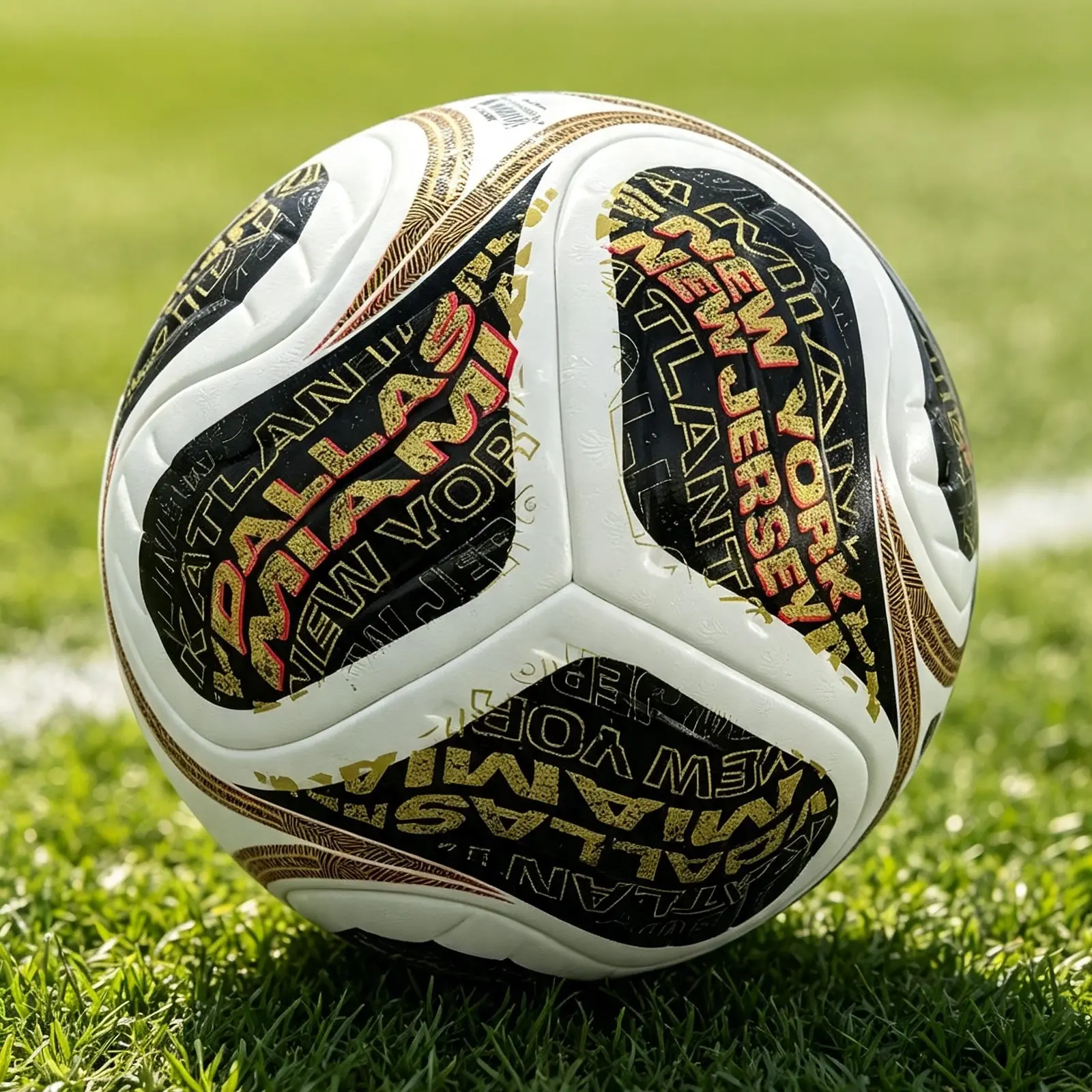 Durable Anti-Slip Seamless Soccer Ball, Official Size 5, PU Material Thermally Bonded, Ideal Gift for Families and Football Enthusiasts