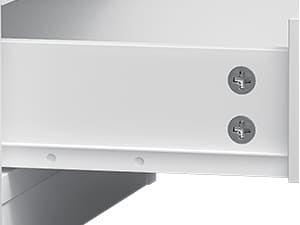 Sikaic Nightstand with 3 Drawers Charging Station White Bedside Cabinet Modern Accent Tables USB Ports Power Outlets Storage Modern Furniture