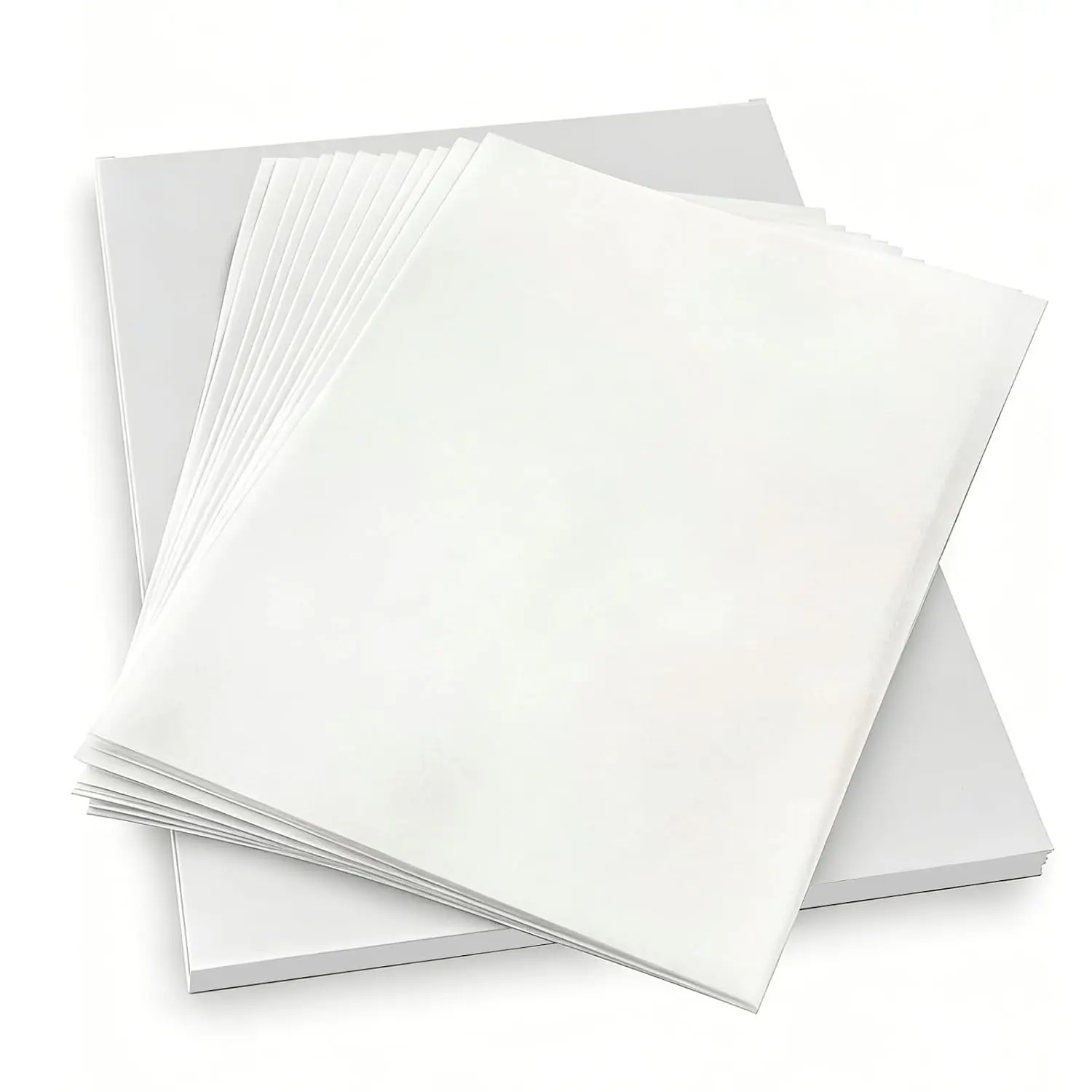 Edible Wafer Paper Sheets 25pcs, A4 Size 8.5" x 11" Printable Edible Sheets for Cakes, Cupcakes & Candy, Food Grade Wafer Sheets for Cake Topper Decoration (0.3mm)