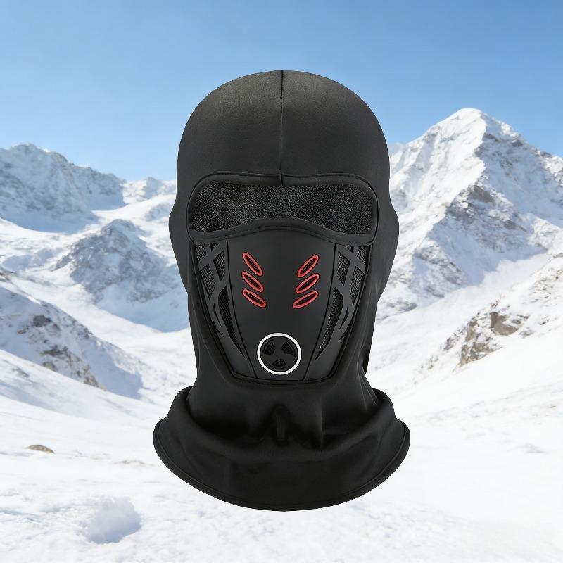 Winter Rider Fleece Lined Warm Windproof Anti-Haze Full FaceMask for ...
