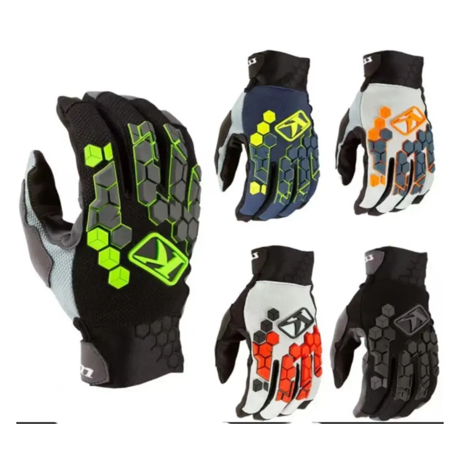 New Full-Finger Off-Road Gloves - Anti-Abrasion, Breathable Sports Gloves for Motorbikes, Outdoor Cycling