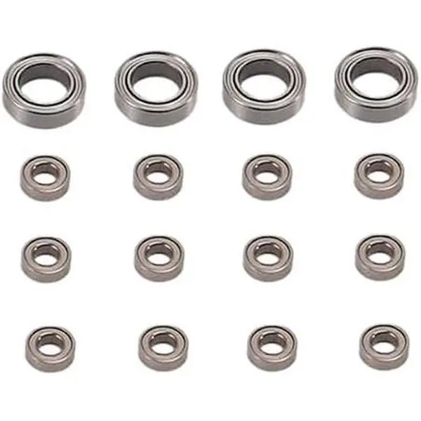 16PCS Steel Bearing 3x6x2mm 6x10x3mm Upgrade Spare Parts Accessories for RC Car