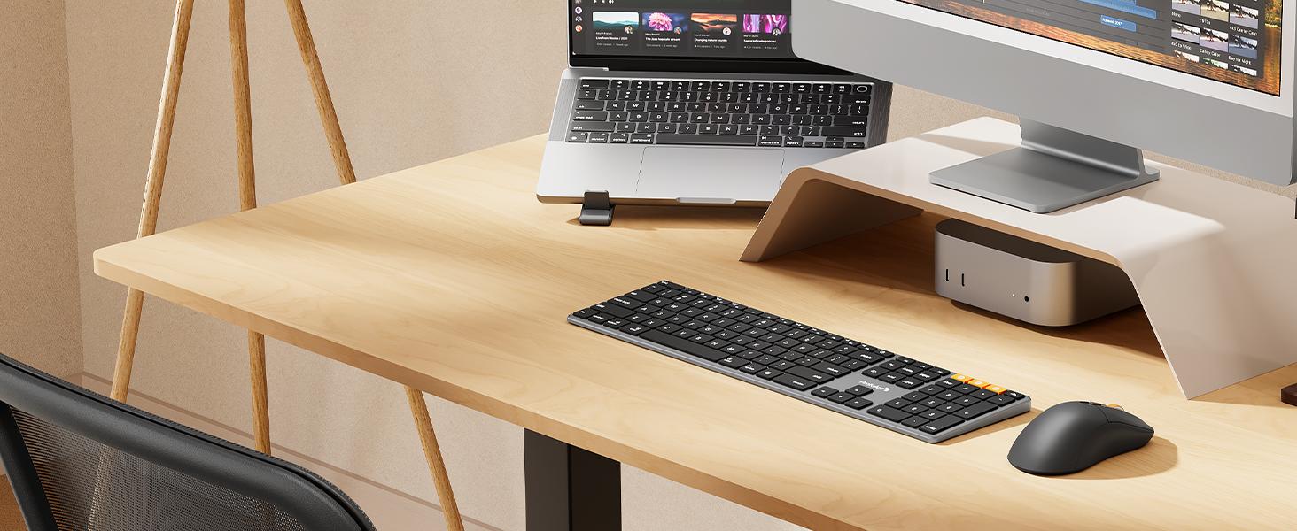 Bluetooth Wireless Mouse for MacBook Pro/Air, USB C Mouse, EM15 Rechargeable Compact Portable for Laptop, iPad, Tablet, Chromebook-Black Bluetooth Wireless Mouse for MacBook Pro/Air, USB C Mouse, EM15 Rechargeable Compact Portable for Laptop, iPad, Tablet, Chromebook-Black