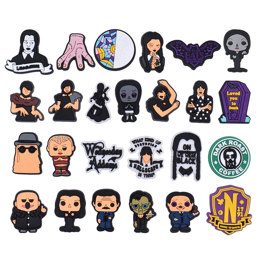 Halloween cartoon DIY accessory small flat decoration PVC soft adhesive patch decoration