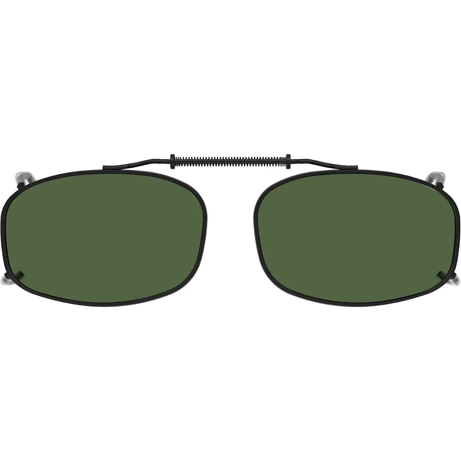Clip  Sunglasses Over Eyeglasses for Men, G15 Lens 52 * 32MM | Sunglass Clips, Polarized Clip- Shades, Men's Clip ons, Clipon for Women, Attachment for Eyeglass, Snap  52mmX32mm Lenses