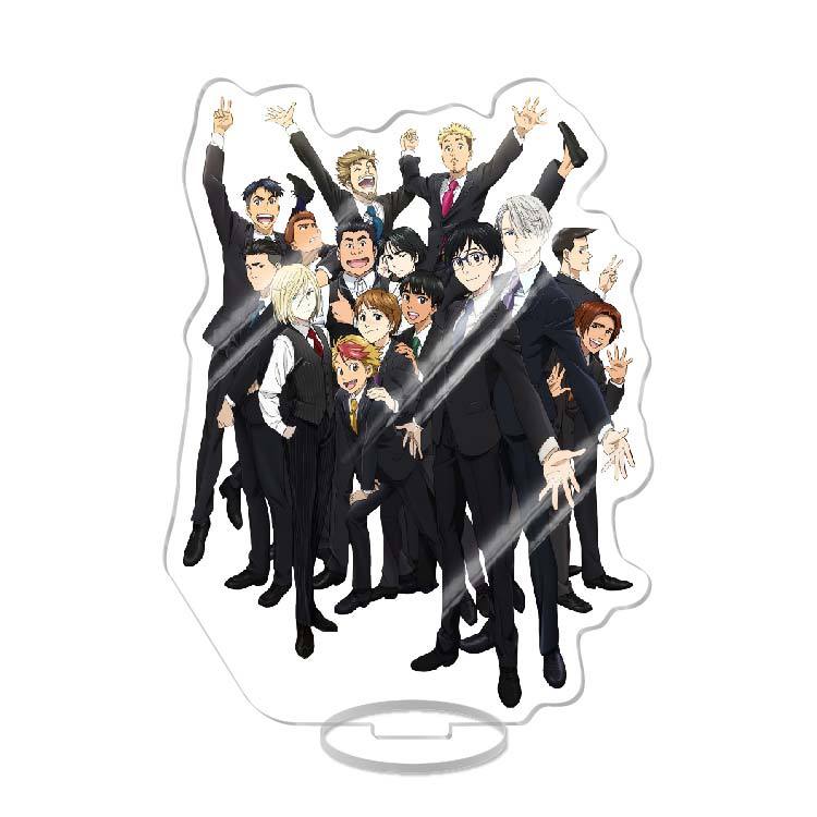 YURI!!! on ICE Anime Acrylic Stand Model Plate Decoration Desk Figure Display Friends Girls Gift Cartoon Peripheral Products