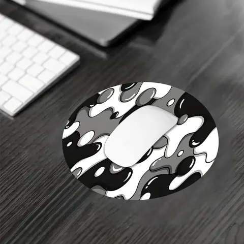 Abstract Pattern Mouse Pad, Rectangular Gaming Mouse Pad, Non-Slip Rubber Pad, Aesthetic Desktop Protective Pad for Laptop and Desktop Computer Gaming, Premium Multipurpose Mousepad, Gaming Accessory, Made for Gaming, Decoration