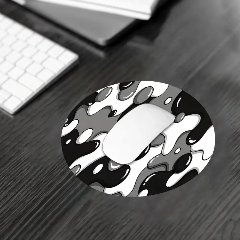 Abstract Pattern Mouse Pad, Rectangular Gaming Mouse Pad, Non-Slip Rubber Pad, Aesthetic Desktop Protective Pad for Laptop and Desktop Computer Gaming, Premium Multipurpose Mousepad, Gaming Accessory, Made for Gaming, Decoration