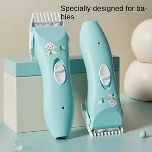 Professional Baby Hair Clipper, Ultra-Quiet Electric Trimmer for Newborn Infant Fetal Hair, No Oil Needed, Safe Kids Hair Cutting Tool