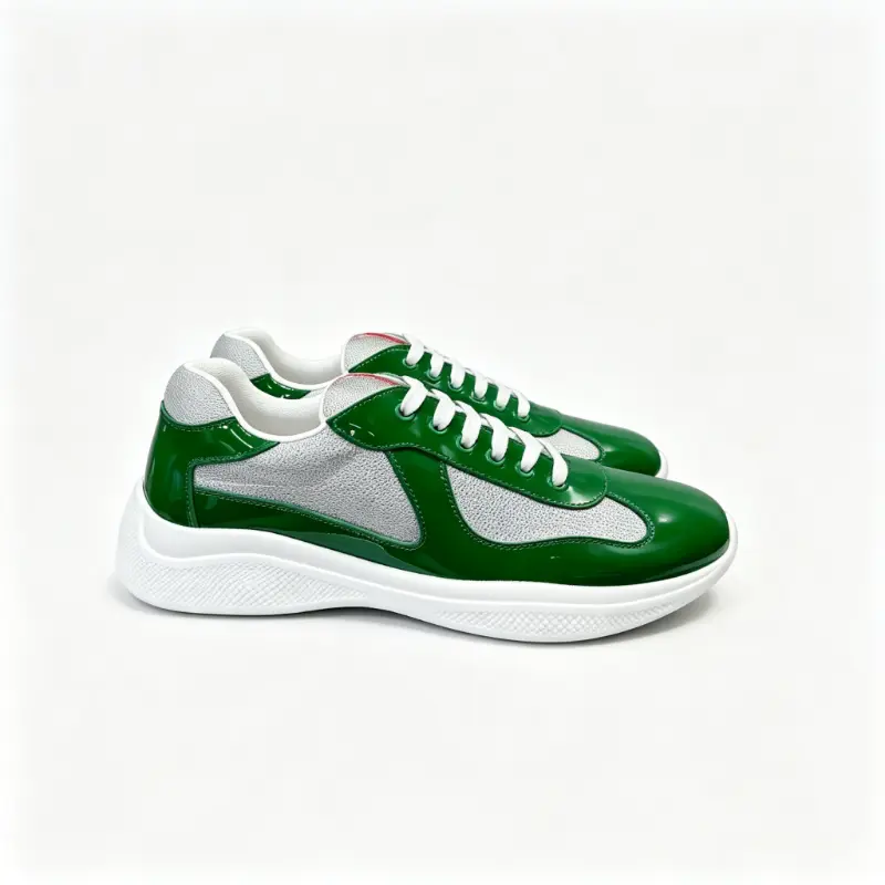 Men's Low Top Streetwear Sneakers, Adjustable Colorblock Mesh Platform Shoes with Lightweight Cushioning for City Walks, Breathable, Casual, Male