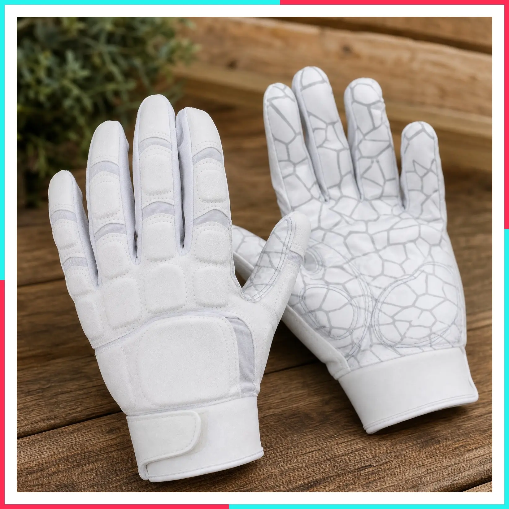 Padded Football Lineman Gloves for Adult & Youth, Men's and Boys Offensive/Defensive Line