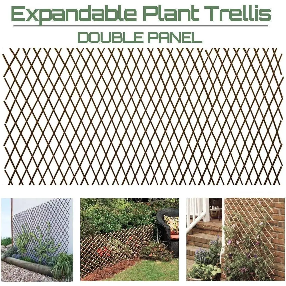 Lattice Fence Expandable  Climbing Lattices Trellis Fence,Open Screen Fencing,Trellis Fence (2)