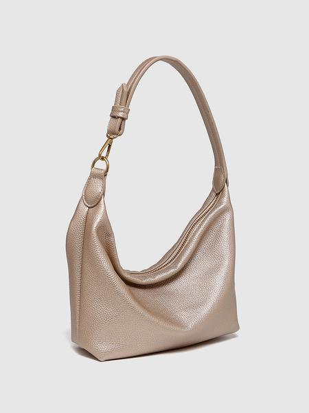 Women's Solid Color Shoulder Bag, Fashionable Large Capacity Crossbody Bag for Daily Used, Casual Trendy Versatile High-quality Daily Commuting Bag, Elegant Commuter Bag