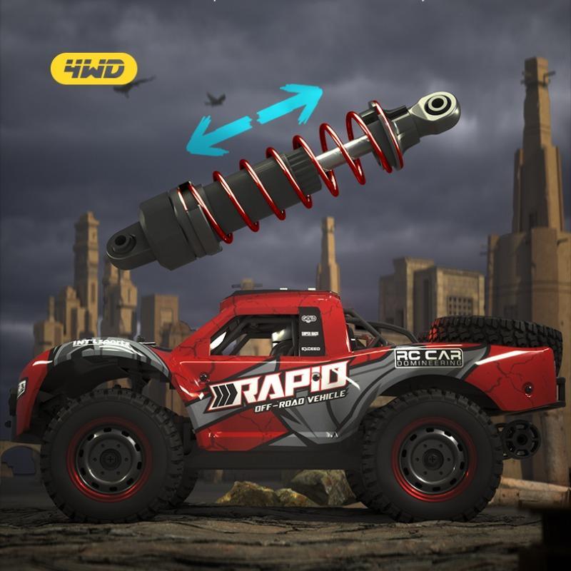 High-Speed RC Car Set, Brushless or Brushed Four-Wheel Drive, Drift 2.4g Remote Control Toy, Outdoor Play, Christmas Gift for Ages 14+, Brushless RC Cars