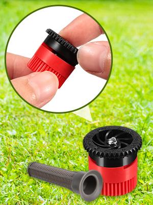 16 Pcs Variable Arc Nozzle Radius High Efficiency Replacement Pop up Sprinkler Heads Compatible with Rainbird, Hunter, Orbit Pop-up Sprinklers(Blue,6 Van)