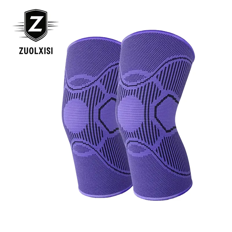 Lightweight Breathable Knee Brace for Runners Volleyball Players Tennis Enthusiasts Hikers Cyclists Offering Joint Stability and Pain Relief