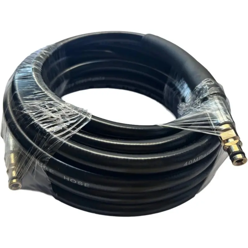 Karcher K2-K7 Pressure Washer Replacement Hose – Super Flexible, Kink-Resistant Heavy Duty High-Pressure Water Hose Rated up to 40 MPa (5800 PSI), Click-Type Quick Connector (15 Meters)