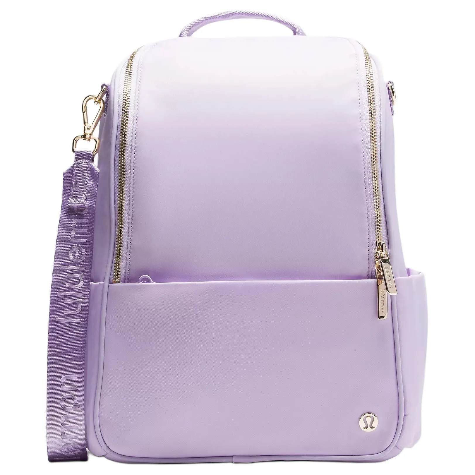 Lululemon City Essentials 10L Nylon Backpack for Women – Minimalist Style in Frost Rock Purple